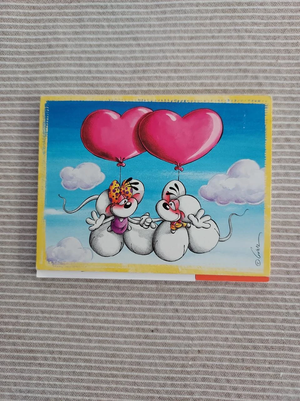 ** Diddl plak memo blokje post it nr 79 **
